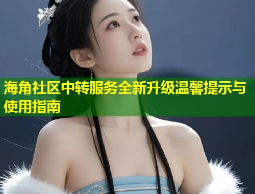 海角社区中转服务全新升级温馨提示与使用指南