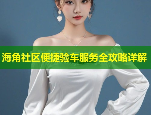 海角社区便捷验车服务全攻略详解  第2张