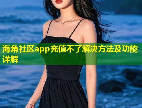 海角社区app充值不了解决方法及功能详解  第1张