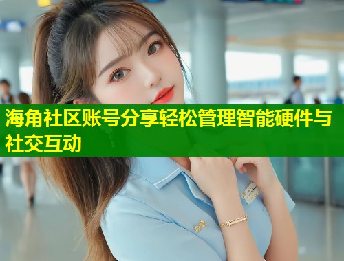海角社区账号分享轻松管理智能硬件与社交互动